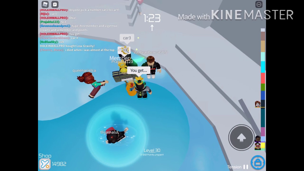 Giving random things to random people ON MOBILE!! - YouTube