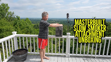 Masterbuilt Slow Smoker Unboxing