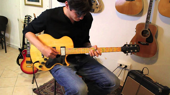 test Gibson ls6 custom 1977