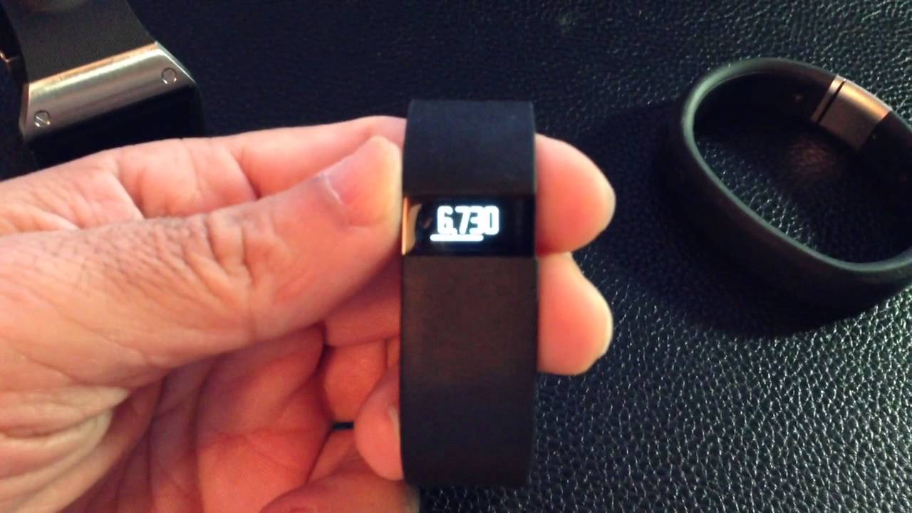 Comparison: Fitbit Force, Samsung Galaxy Gear and Nike Fuel Band 1st Gen pedometer - YouTube