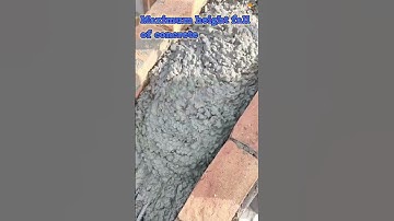 Fall height of concrete, seggregation in concrete, honeycomb in concrete, concrete pouring