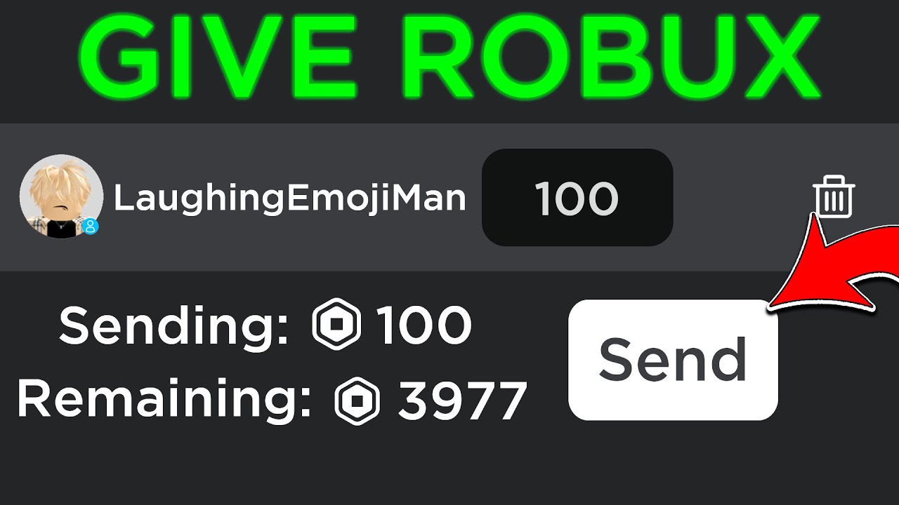 How To Give Robux In Roblox To Friends Without Group How To Send A