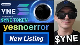 $YNE - YESNOERROR TOKEN CRYPTO COIN HOW TO BUY YNE MEXC GLOBAL YES NO ERROR AI SOLANA SOL BLOCKCHAIN