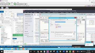 Sage 50 Emails Invoice to Customer