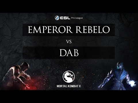 MKX - Emperor Rebelo vs DAB - Mid-Season Showdown - NA Semifinals