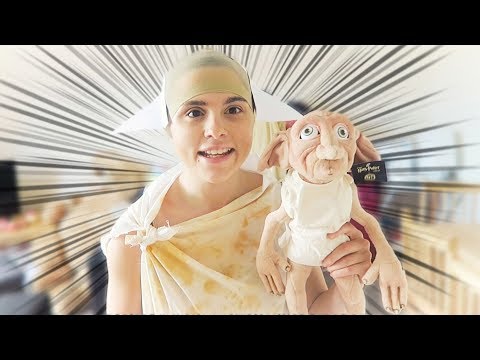 Turning myself into Dobby! (Super Low Budget Cosplay)