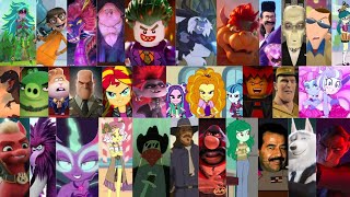 Defeats of My Personal Favorite Animated Non-Disney Movie Villains