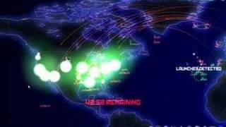 Defcon - America gets wiped off the map.