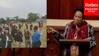 Sheila Jackson Lee Reacts To Republicans Making Fun Of Her Remarks To Students At Solar Eclipse