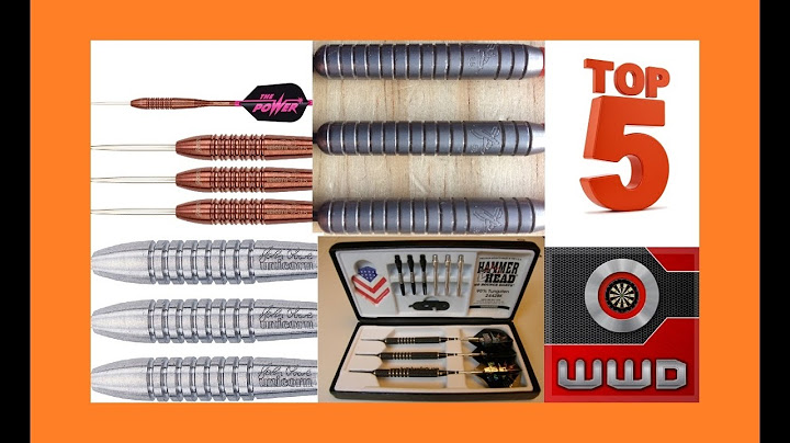 TOP 5 - Best Selling Darts of All Time 🎯