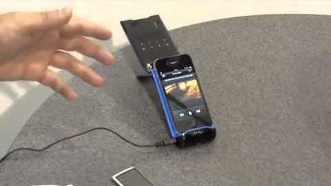 MiLi Pocket Projector for the iPhone #CES