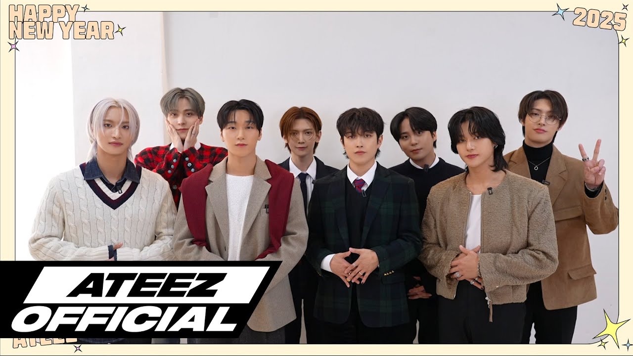 ATEEZ(에이티즈) 2025 새해 인사 (New Year's Greetings for 2025