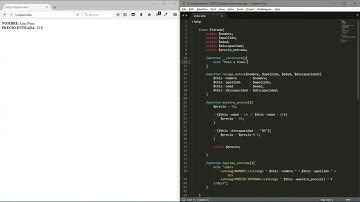 PHP: 14. Objetos: Constructores y destructores (2017)