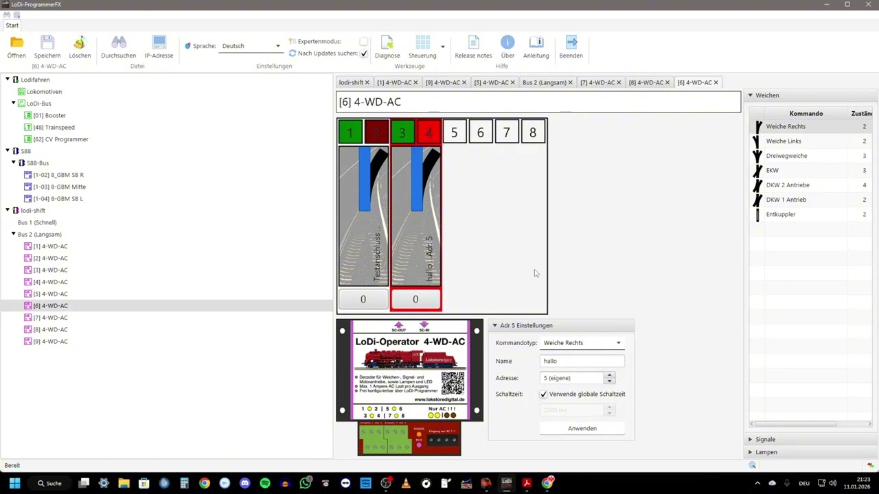 Lodi Operator  4-WD- AC mit iTrain 5