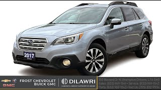 2017 Subaru Outback 2.5i Limited Clean CarFax Navigation Harman Kardon sound at FROST Stock P1412A