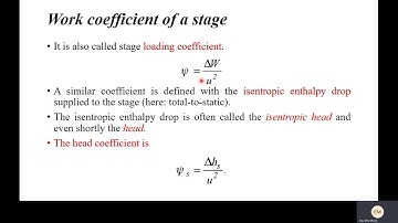 Turbo Machinery Lecture 5 Lec  3 in steam turbines