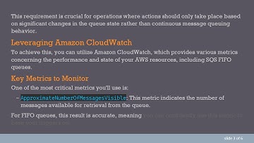 How to Trigger AWS Lambda When Your SQS FIFO Queue is Not Empty