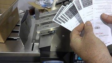 Friction feeder - Vacuumatic TCF - Counting and batching customer sample cards