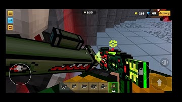 (Pixel Gun 3D) (Mini game Block crash) The block crash