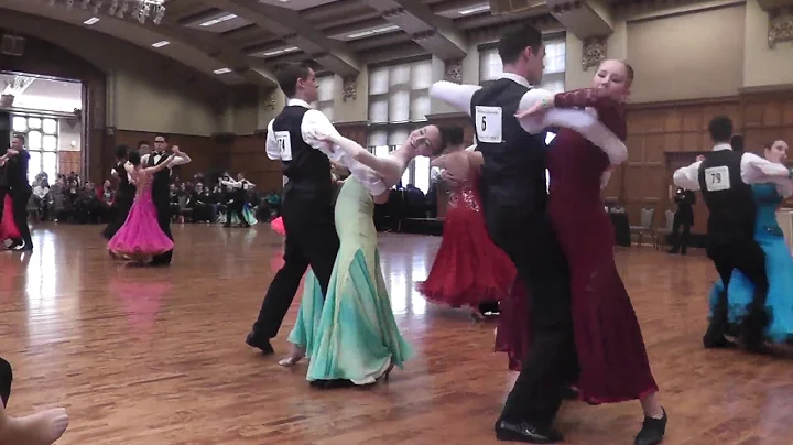 Purdue Ballroom Classic - Bronze Standard Tango Semi-Final Flight 1