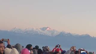 Mesmerising view of sunrise at tiger hill Darjeeling @ Retired Punjabi Darjeeling Trip part  3