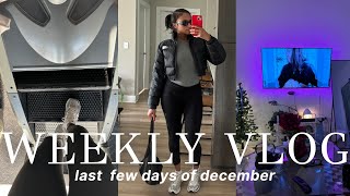 WEEKLY VLOG | last few days of 2023, feeling lonely during the holidays, new years eve, & gym days