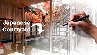 Designing a 2600sf Japanese Courtyard House