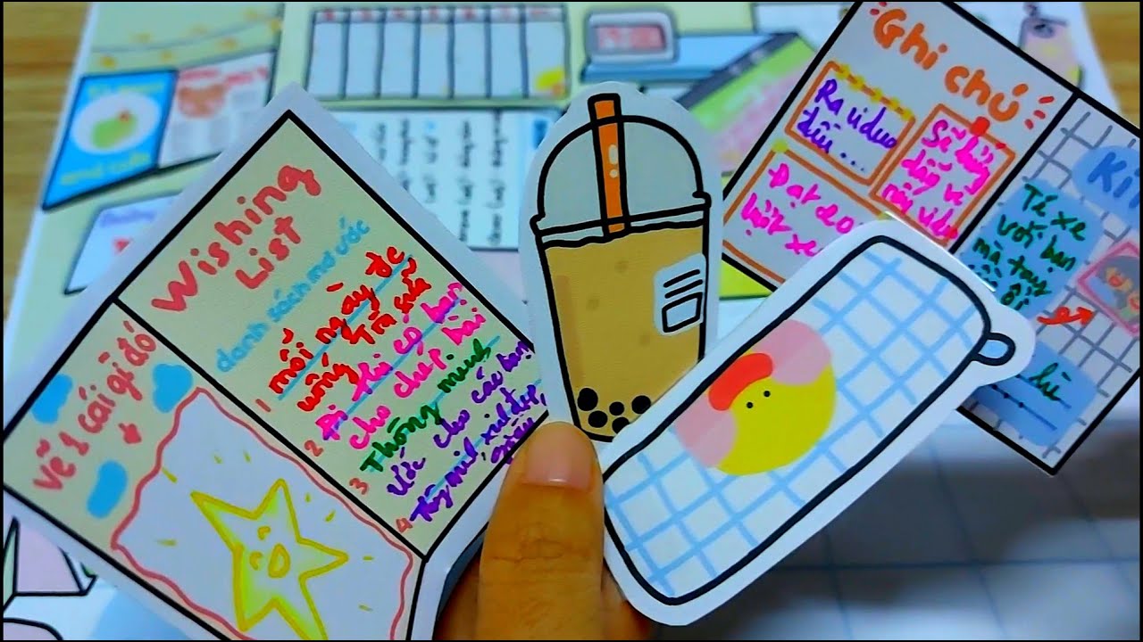 Sticker thiết kế bàn học của tớ & nhiều đồ dùng học tập-Ipad-Laptop ...