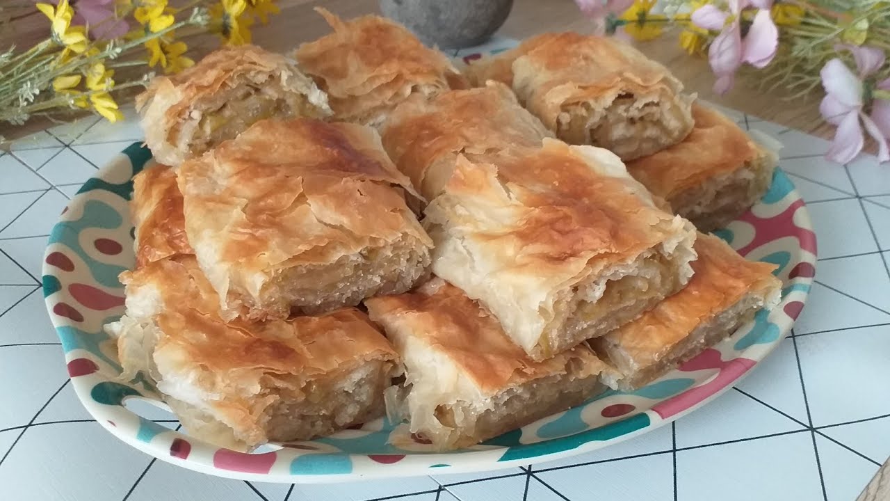 🌺 Najjednostavija pita sa jabukama i grizom - Apple pie recipe 🌸