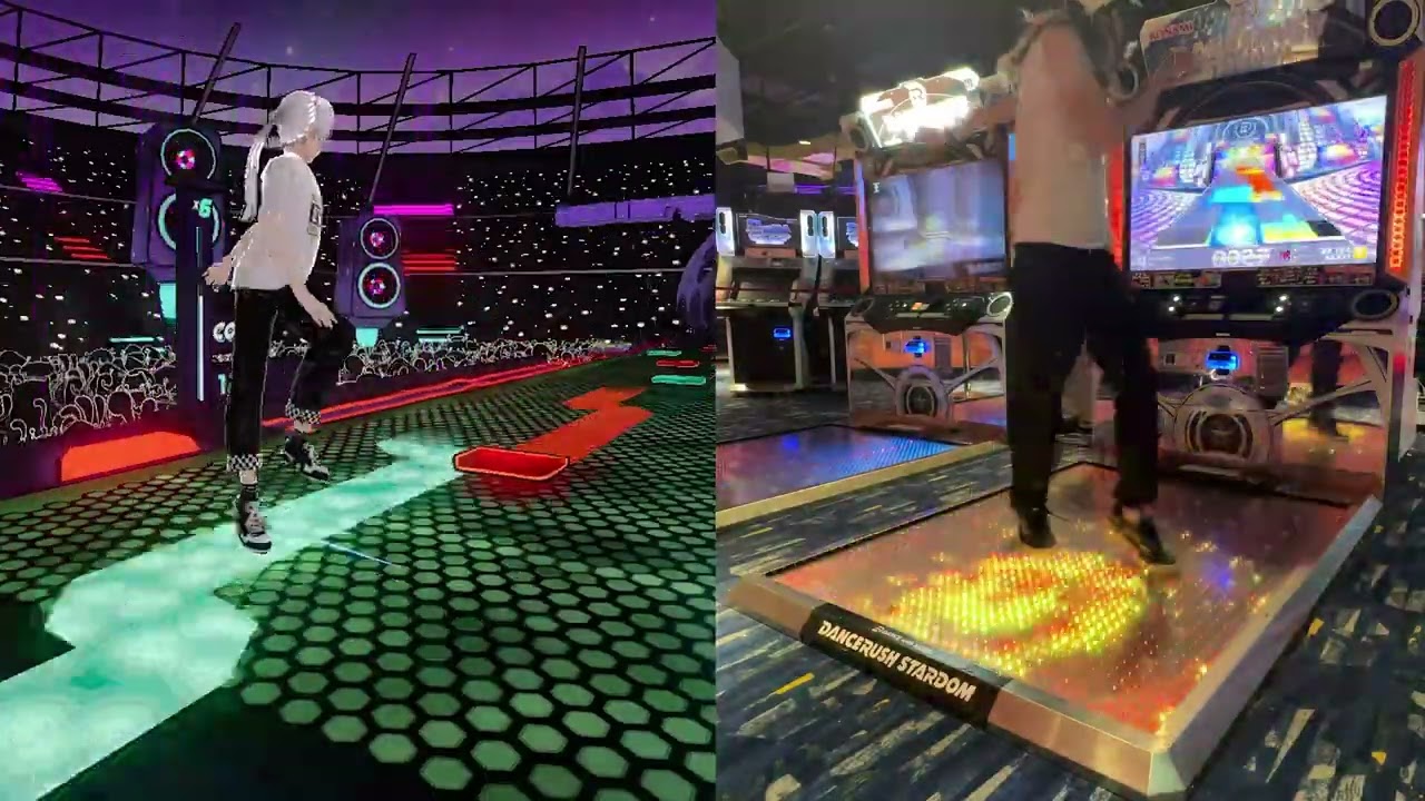 Dance Dash vs Dancerush Crazy Shuffle