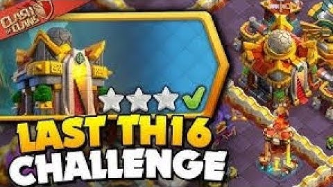 Easily 3 Star Last Town Hall 16 Challenge ||Clash of clans ||