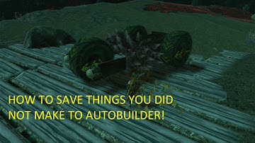Save things to your autobuild! (TOTK)