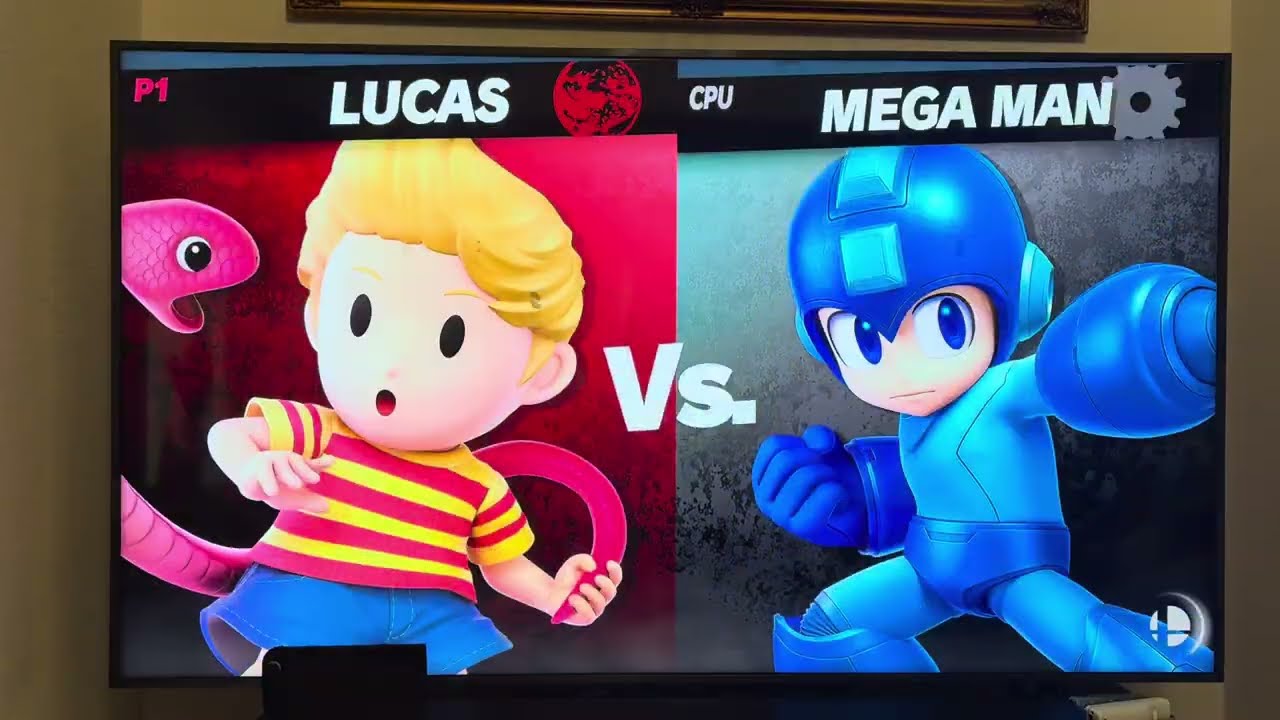 Super Smash Bros Ultimate - Lucas VS Mega Man