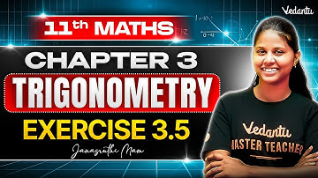 11th Maths | Chapter 3 Trigonometry Exercise 3.6 | State Board | Janasruthi Ma