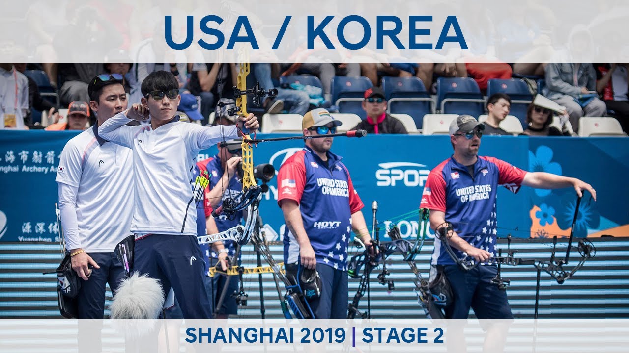 USA v Korea – compound men's team gold | Shanghai 2019 World Cup S2