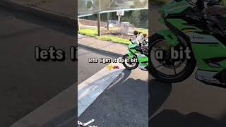 bro spawned next to me 🤣 🏍 #suzuki #gsxr1000 #ziptie #funny #bikereels #fyp