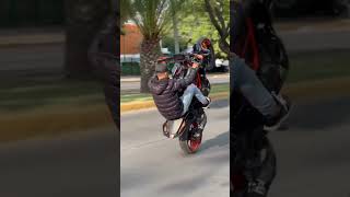 Duke 390 wheelie nha anh em ktm duke390