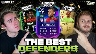 THE BEST DEFENDERS UNDER 10k, 50k & 250k! 🔥 BEST DEFENDERS FOR EVERY BUDGET | FIFA 22 Ultimate Team
