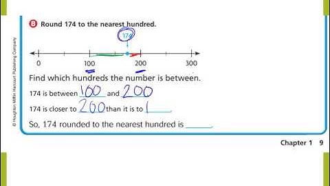 Lesson 1.2 Round to the Nearest Ten or Hundred