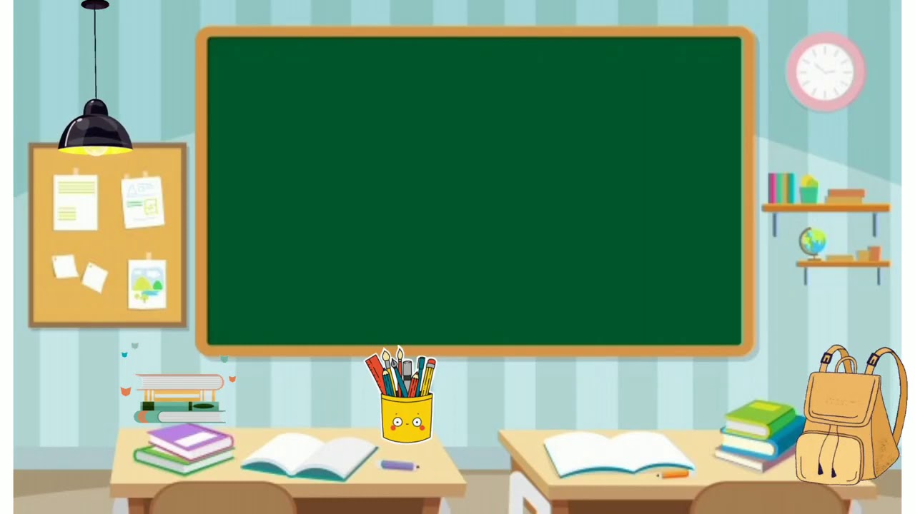 BACK TO SCHOOL - Animated SCREEN background Education - [FREE DOWNLOAD]  Virtual/Online Classroom - YouTube