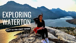 Waterton Lakes National Park I A Must Do for First Timers I Waterton, Alberta Canada