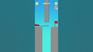 Draw Bridge puzzle level 41 #draw #shortvideo #gaming #gameplay #game #games #shorts #short