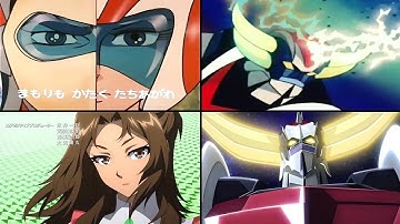 Grendizer U OP2 Comparison (1975 VS 2024)[グレンダイザーU UFOロボ グレンダイザー オープニング2 比較 UFO Robot ED]