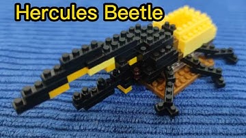 DAISO Petit Block Hercules Beetle