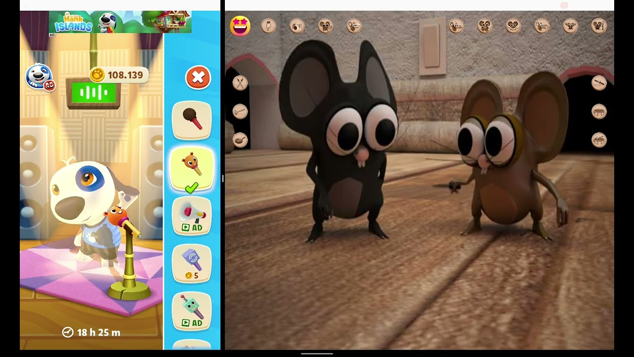 Mí Talking Hank Islas Copiando A Talking Tom and Jerry Bros 