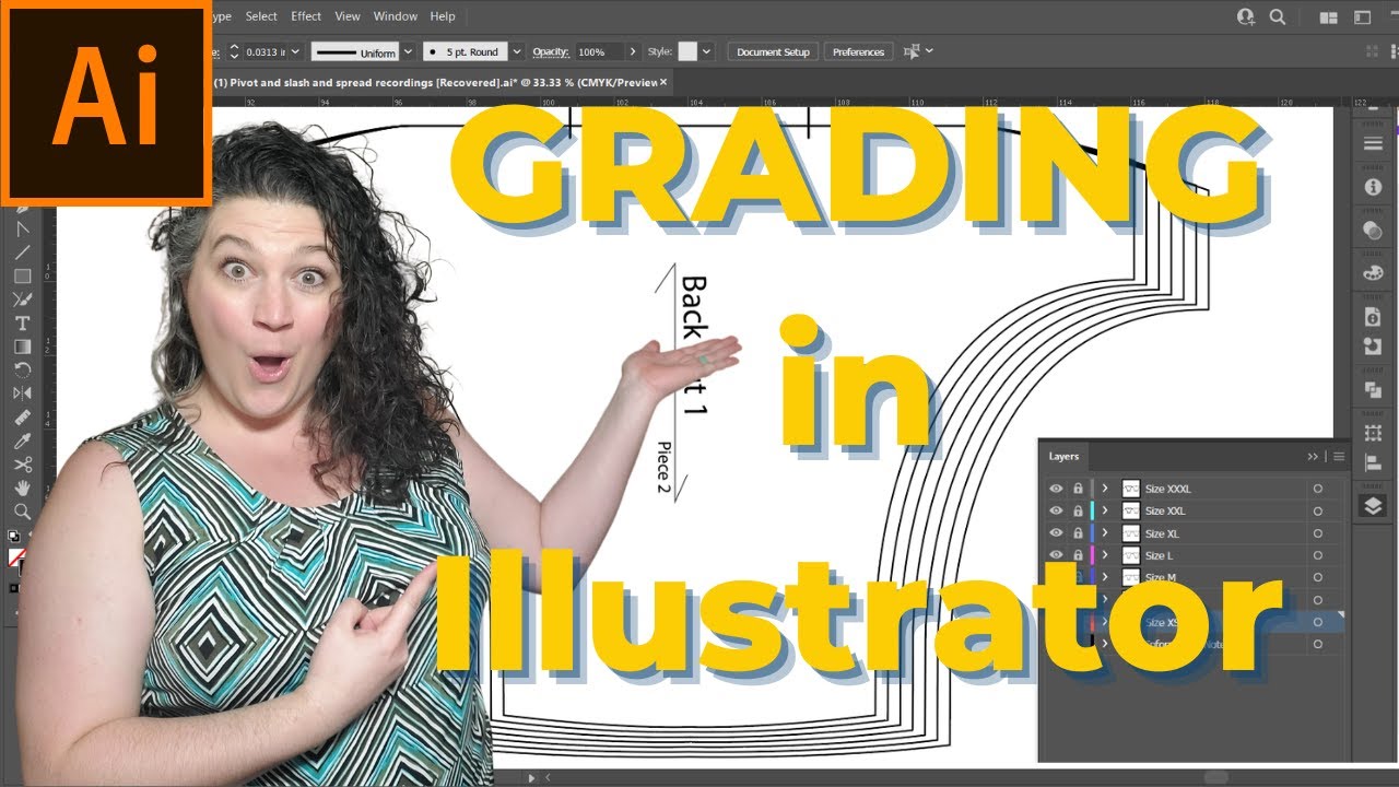 How to Create Sewing Patterns In Adobe Illustrator — Points of Measure