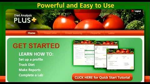 Diet Analysis Plus 9.0