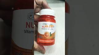 Cecon tablet alternate by Nutra C #vitaminc#zinc#immunitybooster#alnafaypharmacy#pharmacyonair