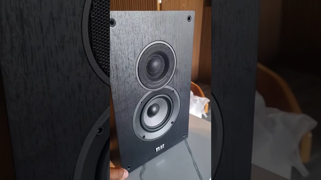 Elac speaker On wall speaker