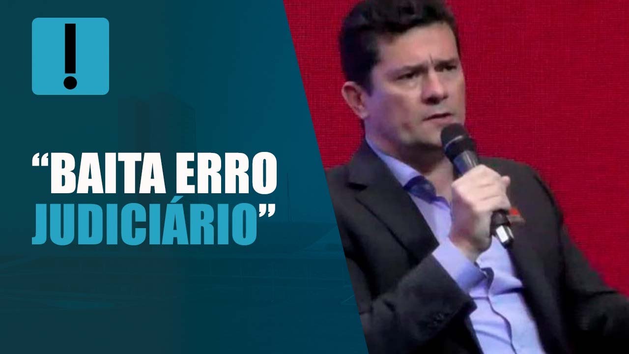 “Baita erro” judiciário, diz Sergio Moro sobre anulação da prisão de Lula